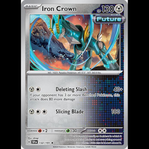 Pokemon TCG Iron Crown - Surging Sparks - Holofoil