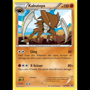 Pokemon TCG Kabutops - XY - Fates Collide