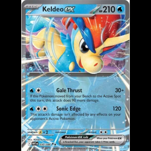 Pokemon TCG Keldeo ex - White Flare - Holofoil