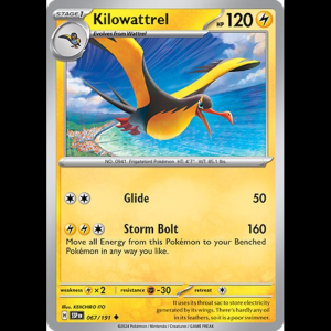 Pokemon TCG Kilowattrel - Surging Sparks