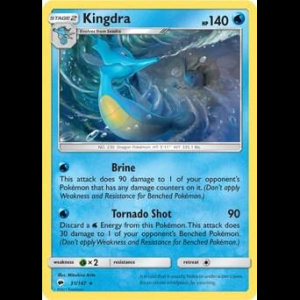 Pokemon TCG Kingdra - 31/147 (SM Burning Shadows) - Deck Exclusives