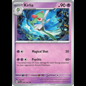 Pokemon TCG Kirlia - 028/091 - Paldean Fates