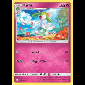 Pokemon TCG Kirlia - SM - Burning Shadows