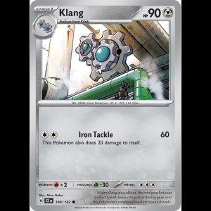 Pokemon TCG Klang - Stellar Crown - Reverse Holofoil