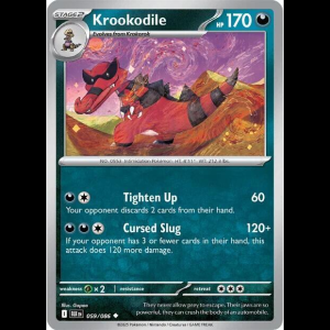Pokemon TCG Krookodile - Black Bolt