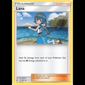 Pokemon TCG Lana - SM - Burning Shadows