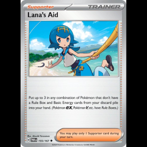 Pokemon TCG Lana's Aid - 155/167 - Twilight Masquerade