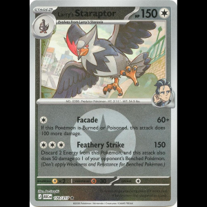 Pokemon TCG Larry's Staraptor - 170/217 (Energy Symbol Pattern) - Ascended Heroes - Reverse Holofoil