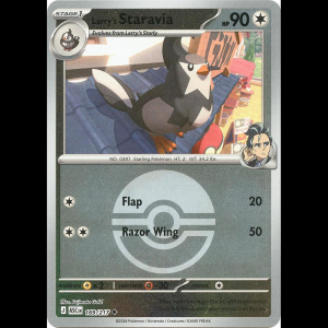 Pokemon TCG Larry's Staravia (Poke Ball) - Ascended Heroes - Reverse Holofoil