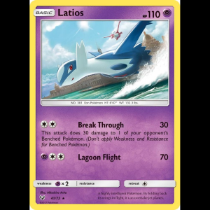 Pokemon TCG Latios - Shining Legends - Holofoil