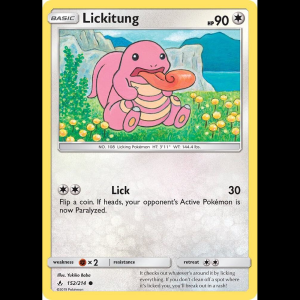 Pokemon TCG Lickitung - SM - Unbroken Bonds