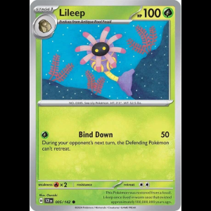 Pokemon TCG Lileep - 005/142 - Stellar Crown