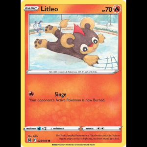 Pokemon TCG Litleo - Lost Origin