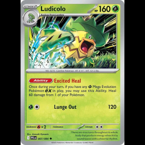 Pokemon TCG Ludicolo - 007/094 - Phantasmal Flames