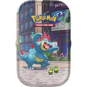 Pokemon TCG Lumiose City Mini Tin Feraligatr Budew Ingles