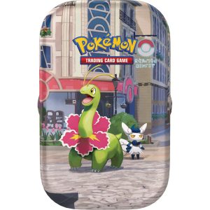 Pokemon TCG Lumiose City Mini Tin Meganium Meowstic Ingles