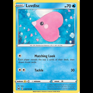 Pokemon TCG Luvdisc - Lost Origin