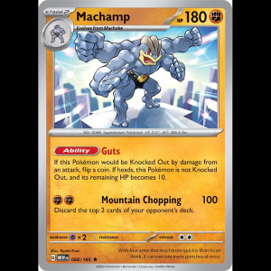 Pokemon TCG Machamp - Scarlet & Violet 151 - Holofoil