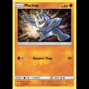 Pokemon TCG Machop (63) - SM - Guardians Rising