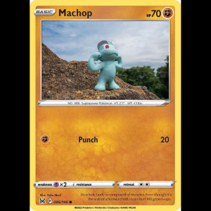 Pokemon TCG Machop - Lost Origin - Reverse Holofoil