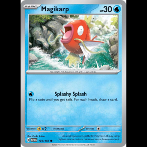 Pokemon TCG Magikarp - Scarlet & Violet 151