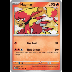 Pokemon TCG Magmar - Scarlet & Violet 151