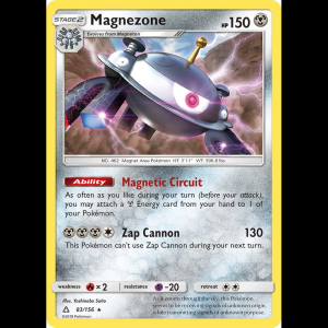 Pokemon TCG Magnezone - SM - Ultra Prism - Reverse Holofoil