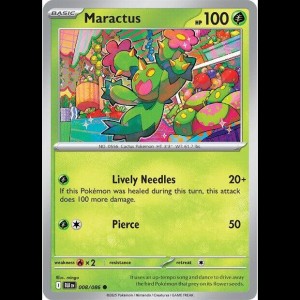 Pokemon TCG Maractus - Black Bolt