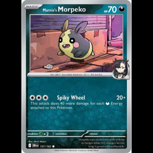 Pokemon TCG Marnie's Morpeko - Destined Rivals - Reverse Holofoil