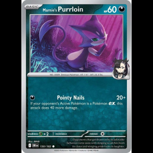 Pokemon TCG Marnie's Purrloin - Destined Rivals - Reverse Holofoil