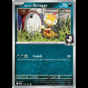 Pokemon TCG Marnie's Scraggy - Destined Rivals