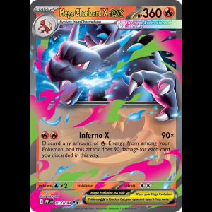 Pokemon TCG Mega Charizard X ex (ESP) - 013/094 - Phantasmal Flames - Holofoil
