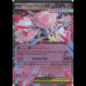 Pokemon TCG Mega Diancie ex - Phantasmal Flames - Holofoil