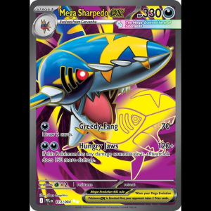 Pokemon TCG Mega Sharpedo ex - 113/094 - Phantasmal Flames - Holofoil