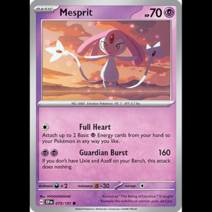 Pokemon TCG Mesprit - 079/191 - Surging Sparks