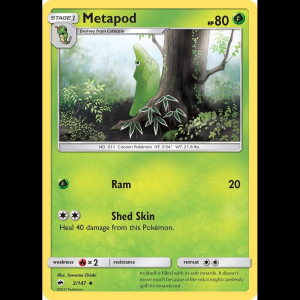 Pokemon TCG Metapod - SM - Burning Shadows