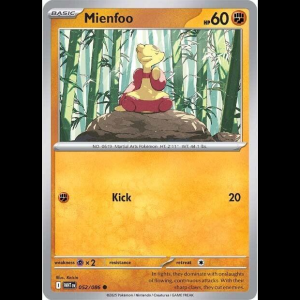Pokemon TCG Mienfoo - White Flare