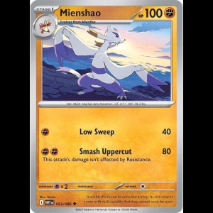 Pokemon TCG Mienshao - White Flare