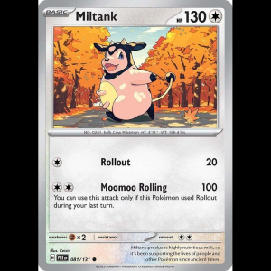 Pokemon TCG Miltank - Prismatic Evolutions