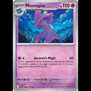 Pokemon TCG Mismagius - Ascended Heroes - Holofoil