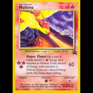 Pokemon TCG Moltres - WoTC Promo