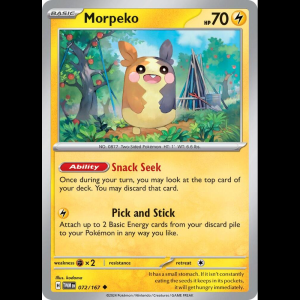 Pokemon TCG Morpeko - Twilight Masquerade