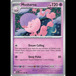 Pokemon TCG Musharna - Black Bolt