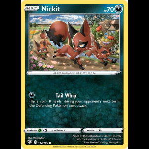 Pokemon TCG Nickit - Darkness Ablaze