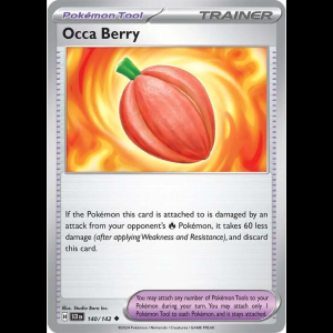 Pokemon TCG Occa Berry - Stellar Crown - Reverse Holofoil