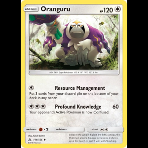 Pokemon TCG Oranguru - SM - Ultra Prism