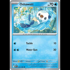 Pokemon TCG Oshawott - White Flare
