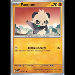 Pokemon TCG Pancham - Ascended Heroes