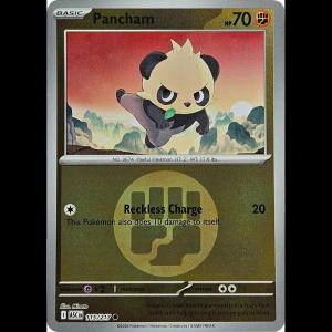 Pokemon TCG Pancham (Energy Symbol Pattern) - Ascended Heroes - Reverse Holofoil