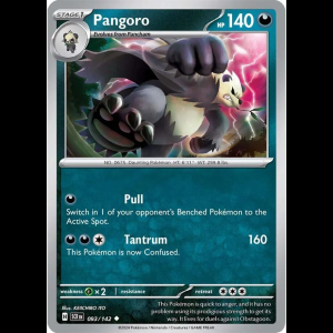Pokemon TCG Pangoro - Stellar Crown